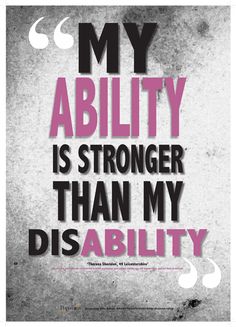 image on my ability is stronger than my disability 